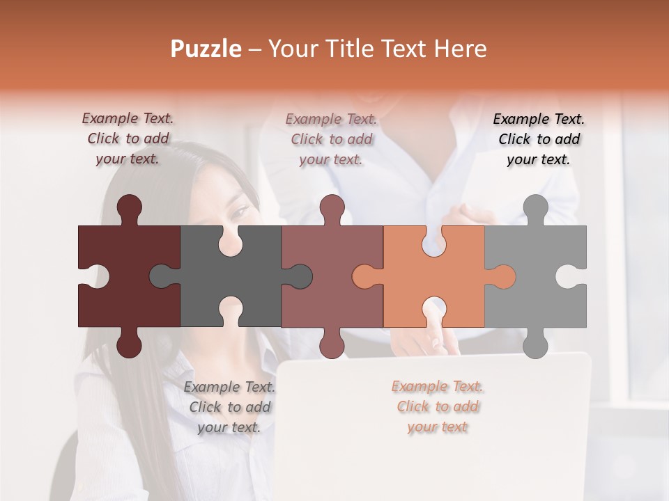 Online Latin Desk PowerPoint Template