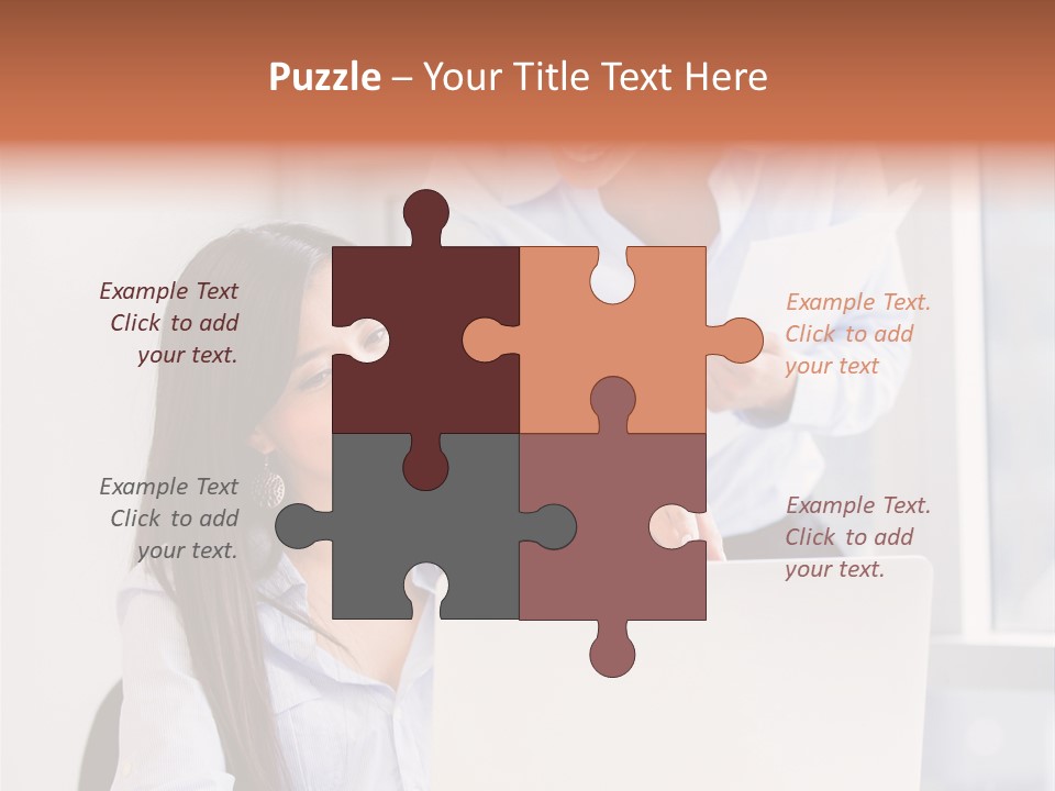 Online Latin Desk PowerPoint Template