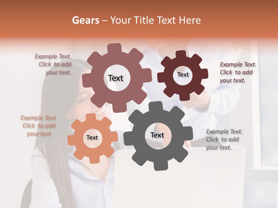 Online Latin Desk PowerPoint Template