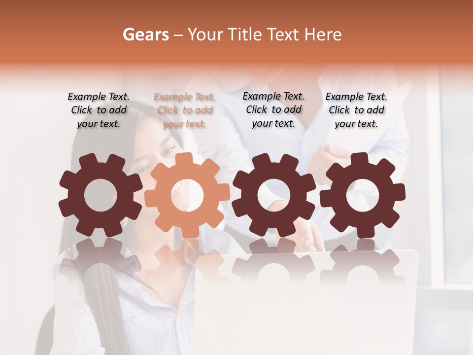 Online Latin Desk PowerPoint Template