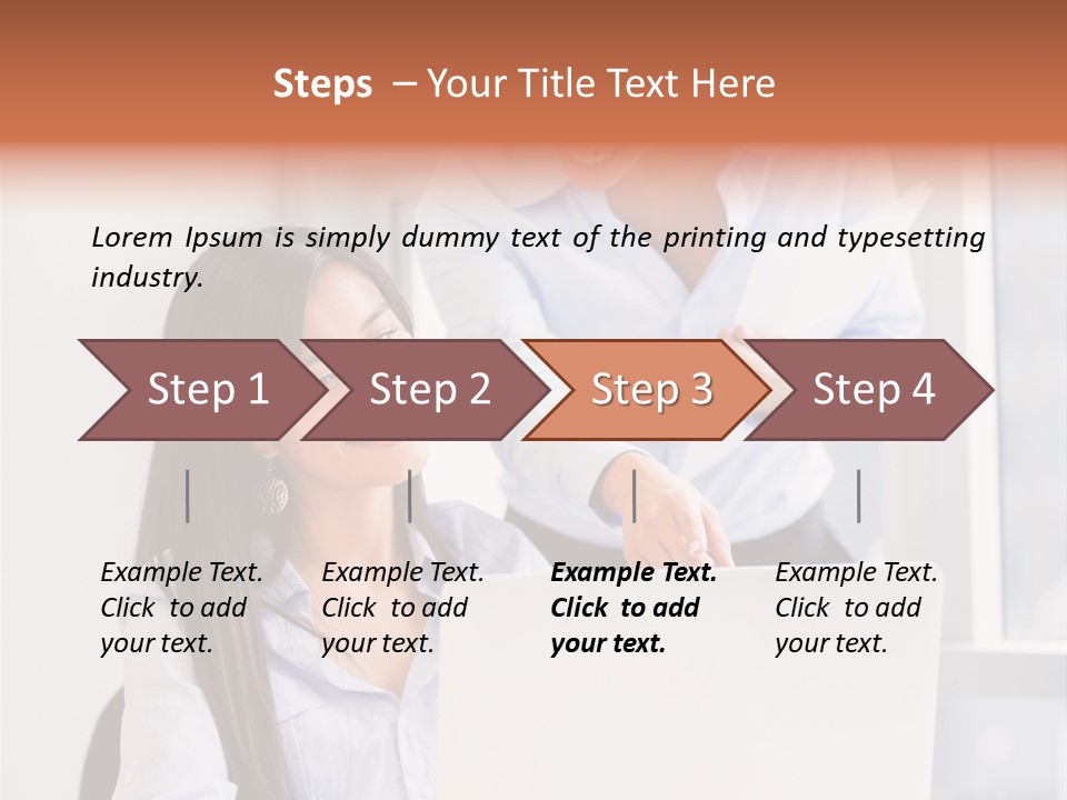 Online Latin Desk PowerPoint Template