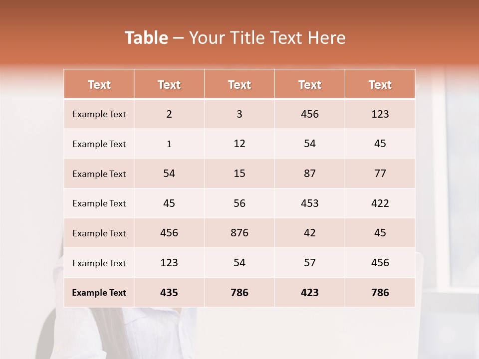 Online Latin Desk PowerPoint Template