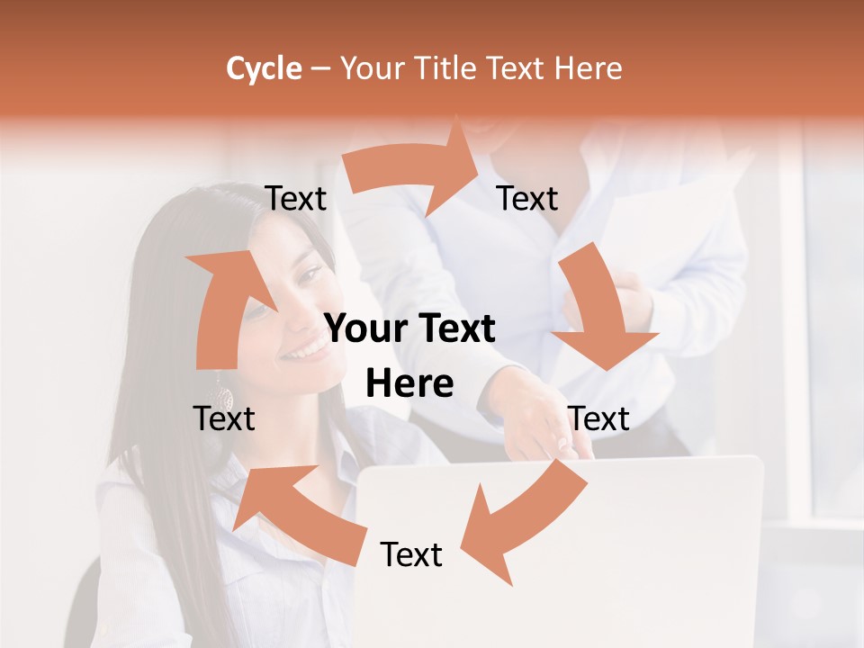 Online Latin Desk PowerPoint Template