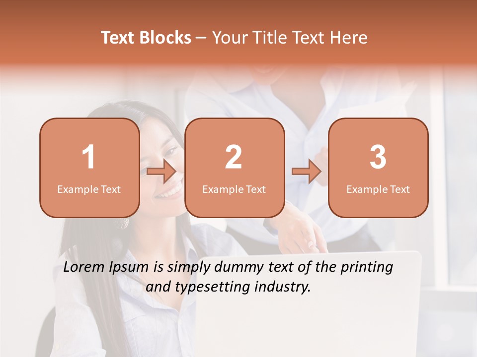 Online Latin Desk PowerPoint Template
