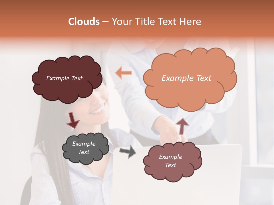 Online Latin Desk PowerPoint Template