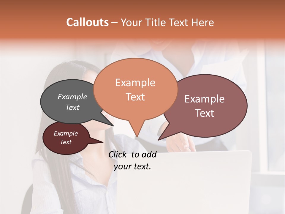 Online Latin Desk PowerPoint Template