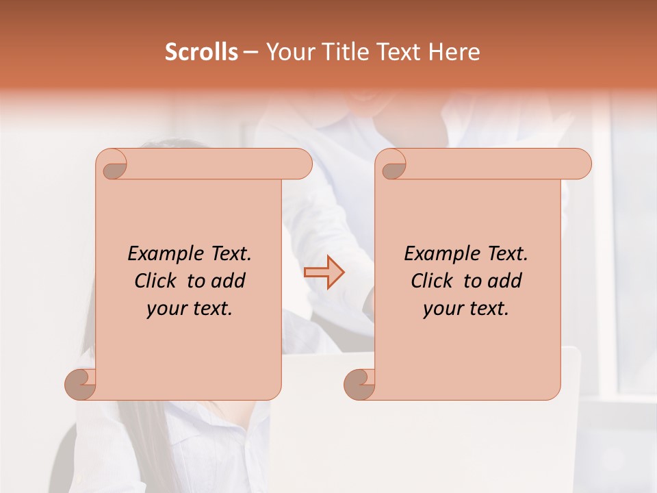 Online Latin Desk PowerPoint Template