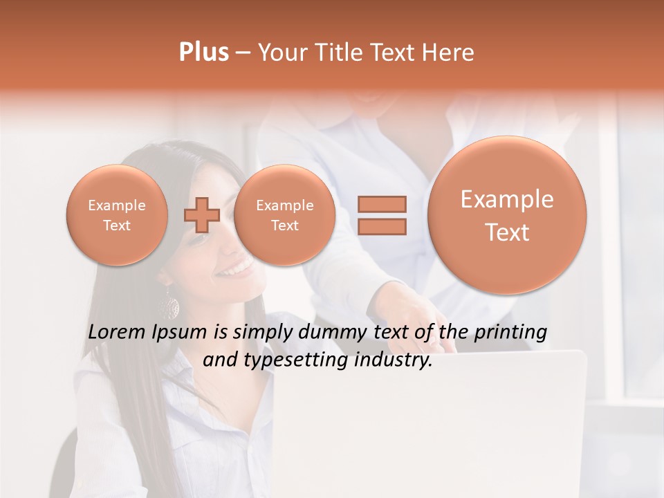 Online Latin Desk PowerPoint Template