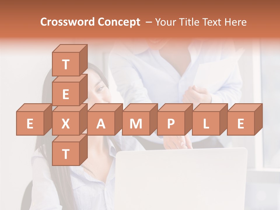 Online Latin Desk PowerPoint Template
