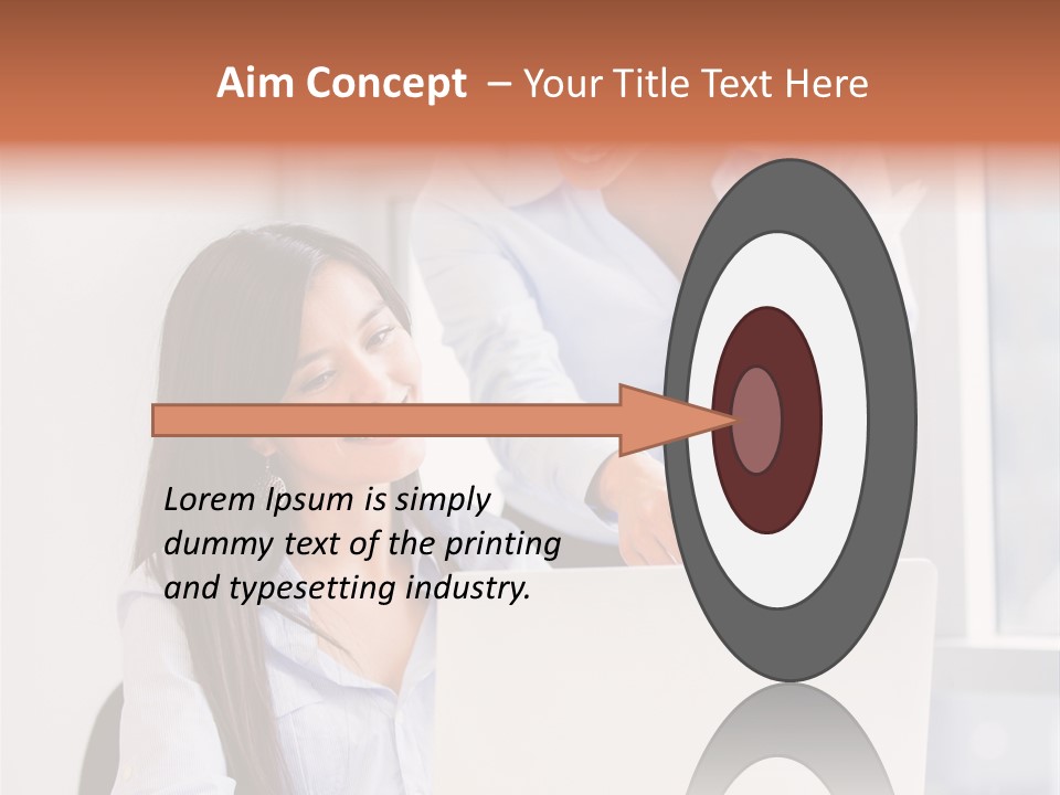 Online Latin Desk PowerPoint Template