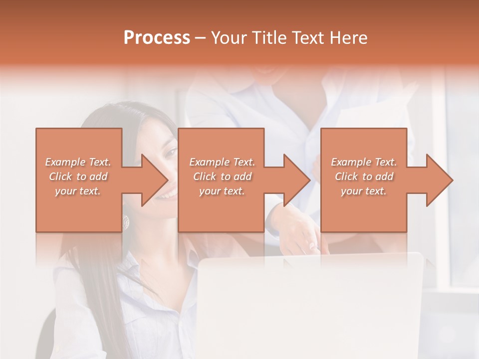 Online Latin Desk PowerPoint Template