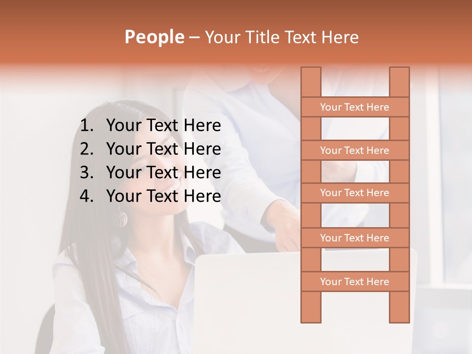 Online Latin Desk PowerPoint Template
