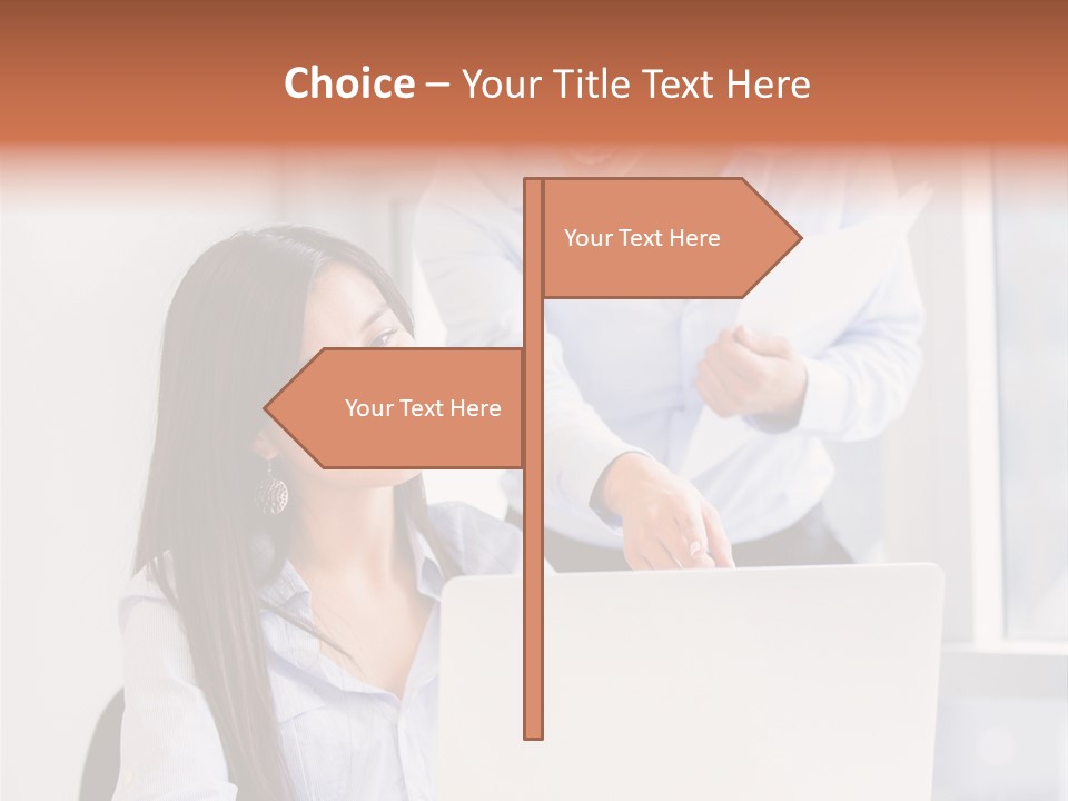 Online Latin Desk PowerPoint Template