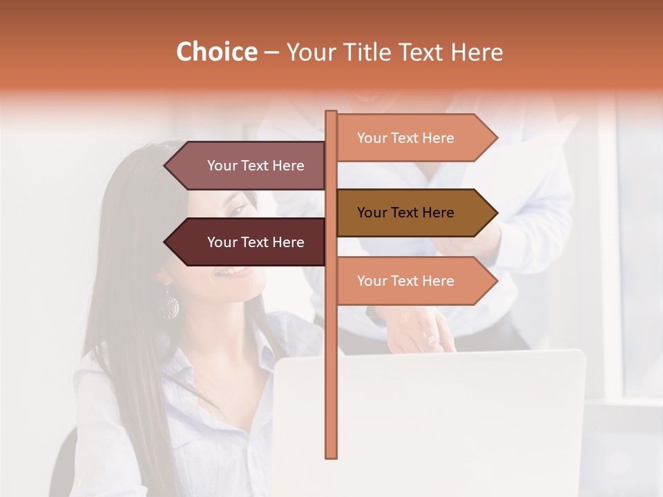 Online Latin Desk PowerPoint Template