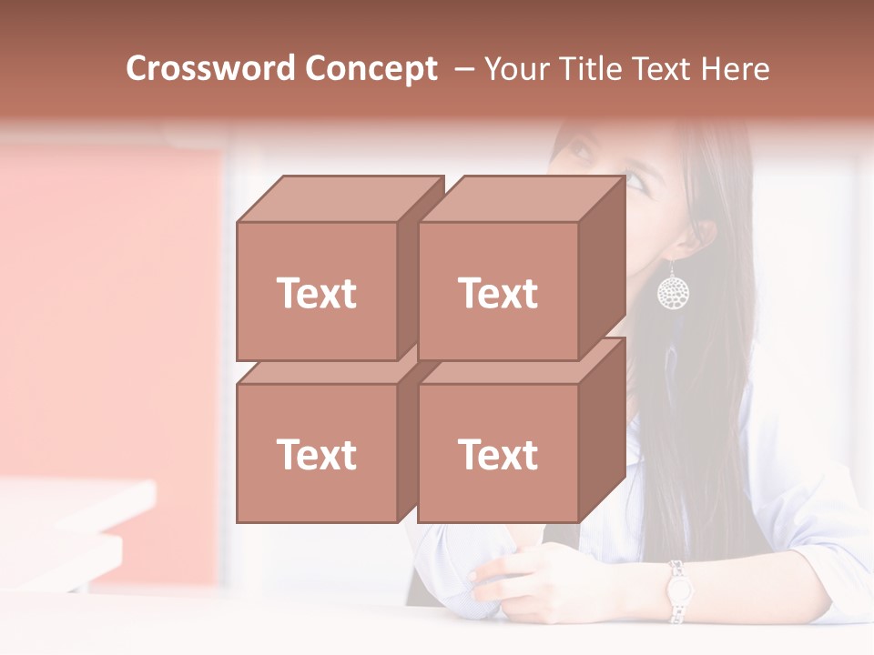 Office Daydreaming Professional PowerPoint Template