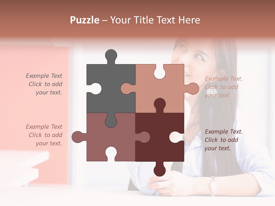 Office Daydreaming Professional PowerPoint Template