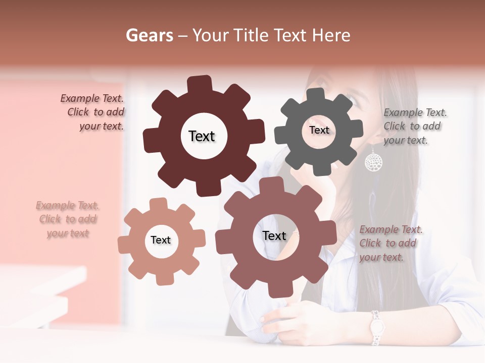 Office Daydreaming Professional PowerPoint Template