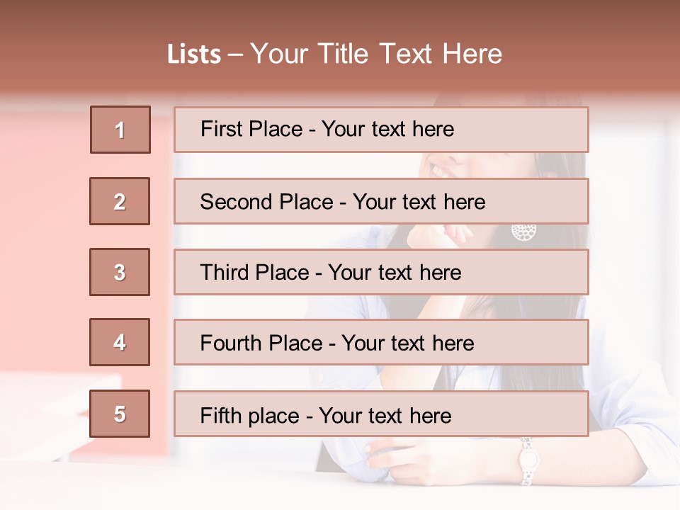 Office Daydreaming Professional PowerPoint Template
