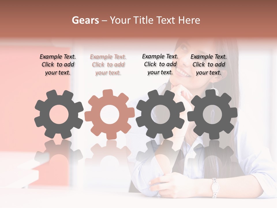 Office Daydreaming Professional PowerPoint Template