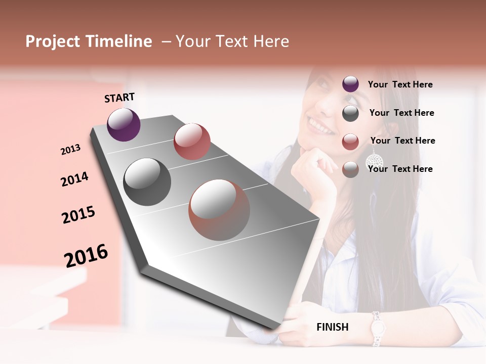 Office Daydreaming Professional PowerPoint Template