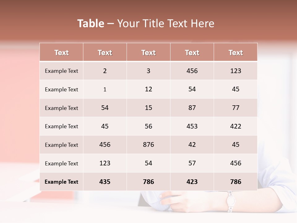 Office Daydreaming Professional PowerPoint Template