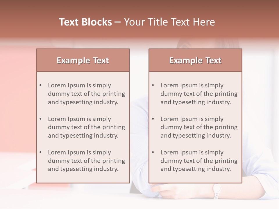 Office Daydreaming Professional PowerPoint Template