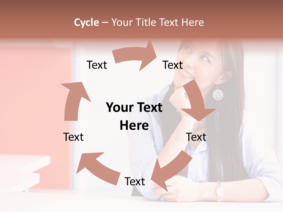 Office Daydreaming Professional PowerPoint Template