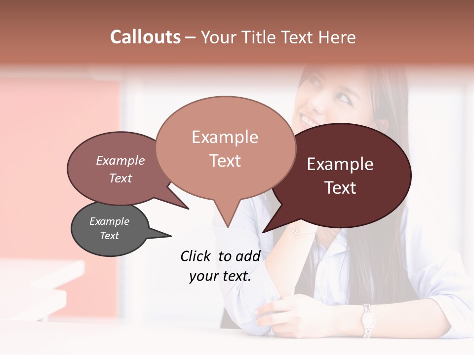 Office Daydreaming Professional PowerPoint Template