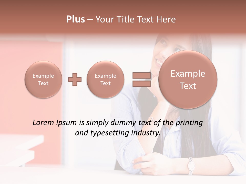 Office Daydreaming Professional PowerPoint Template