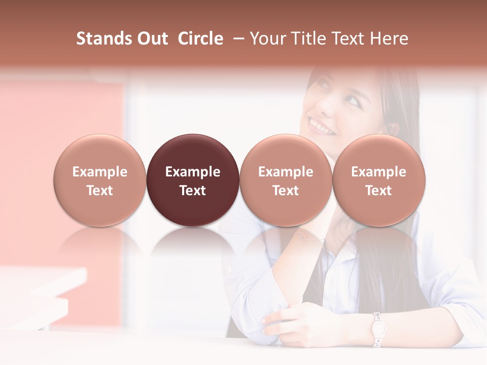 Office Daydreaming Professional PowerPoint Template