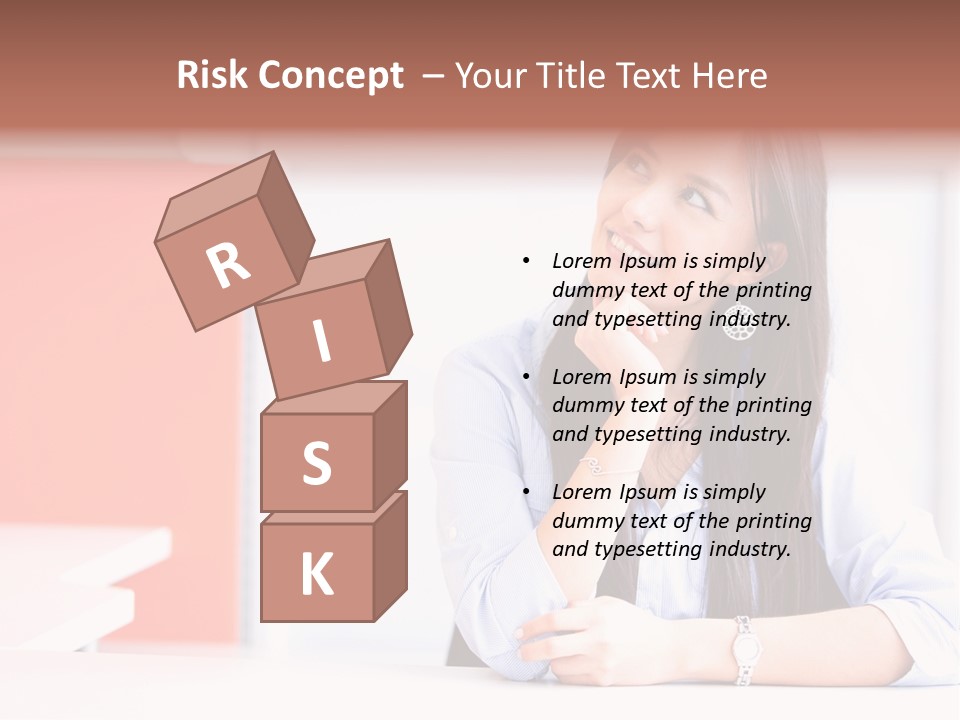 Office Daydreaming Professional PowerPoint Template