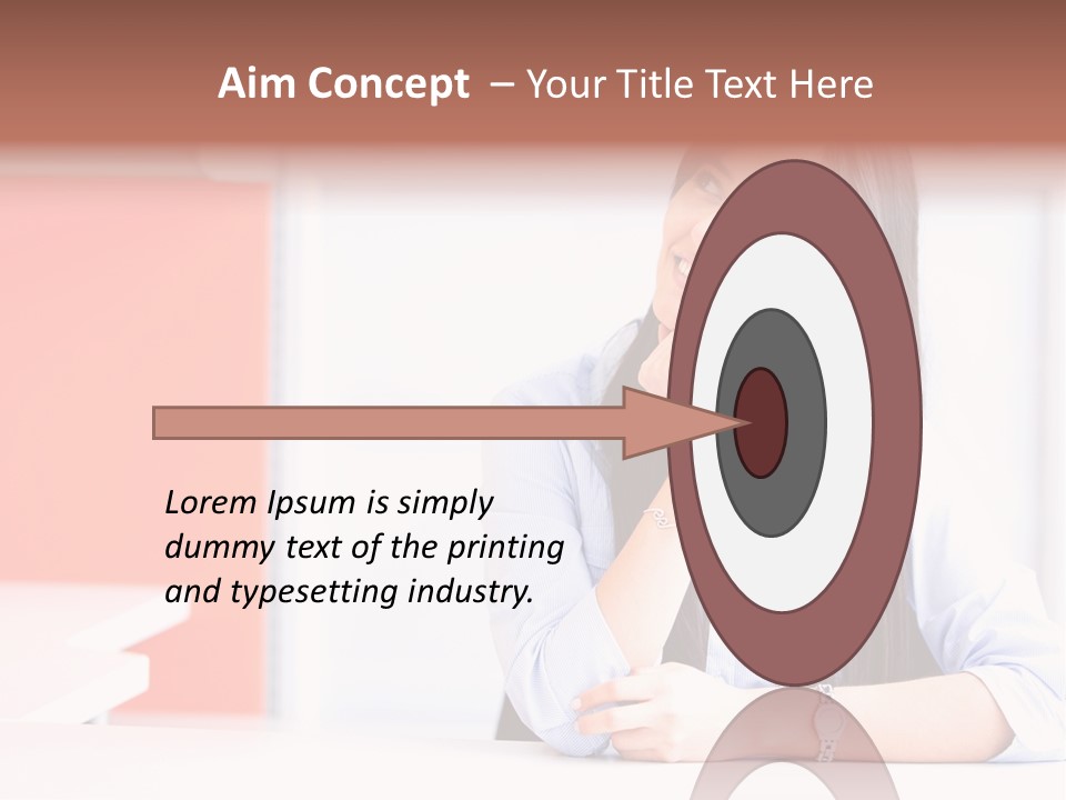 Office Daydreaming Professional PowerPoint Template