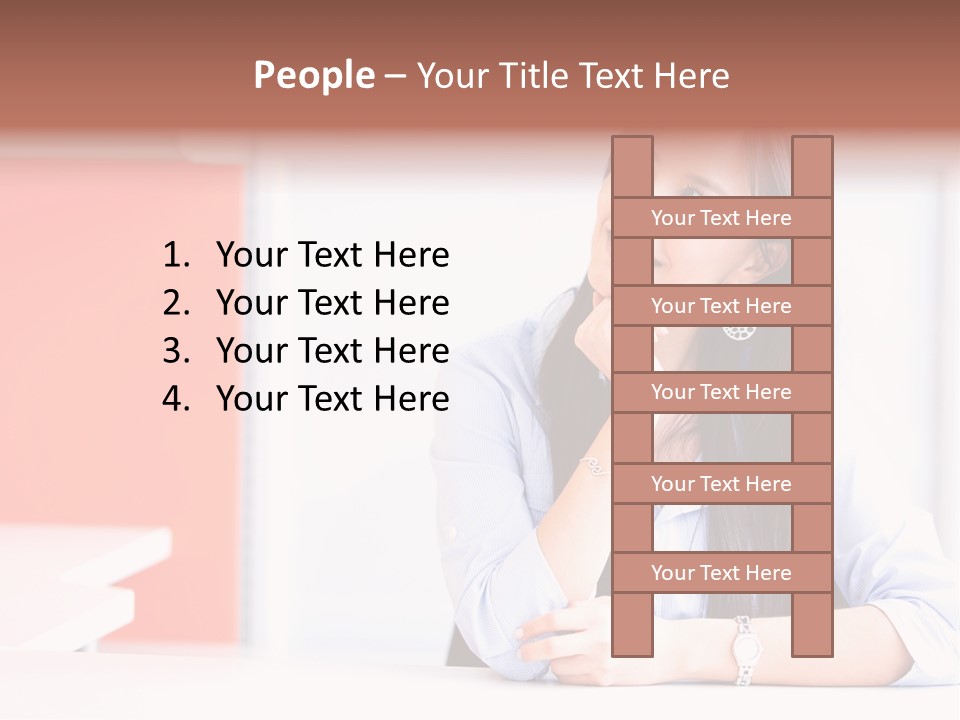 Office Daydreaming Professional PowerPoint Template