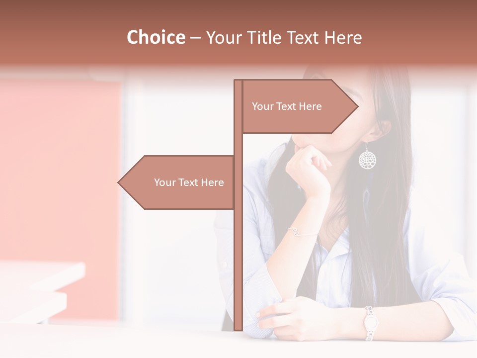 Office Daydreaming Professional PowerPoint Template