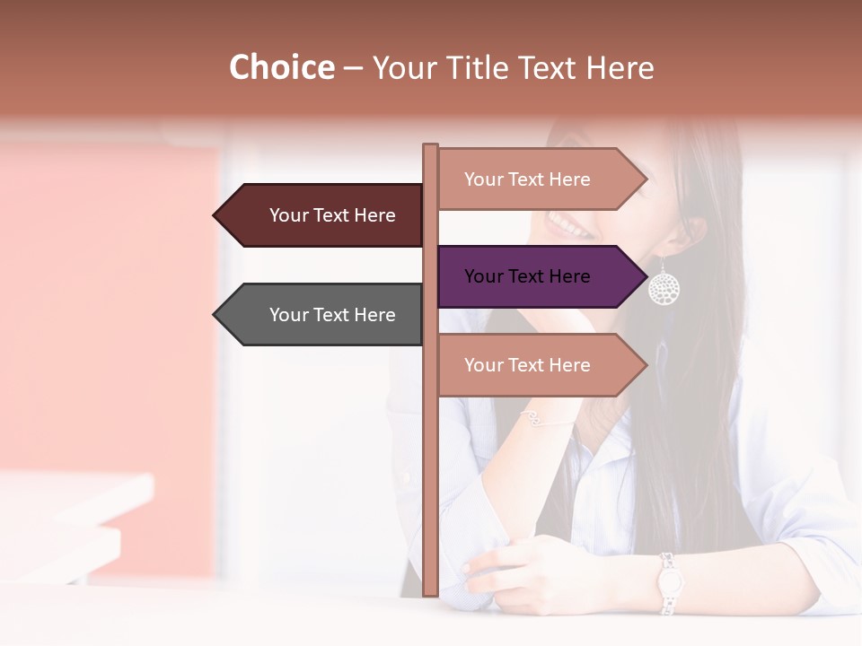Office Daydreaming Professional PowerPoint Template