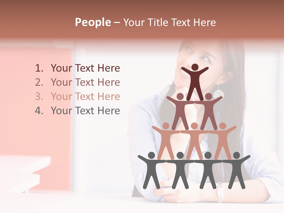Office Daydreaming Professional PowerPoint Template