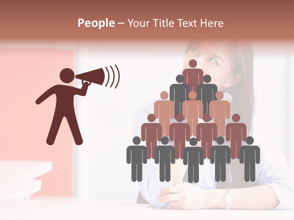 Office Daydreaming Professional PowerPoint Template