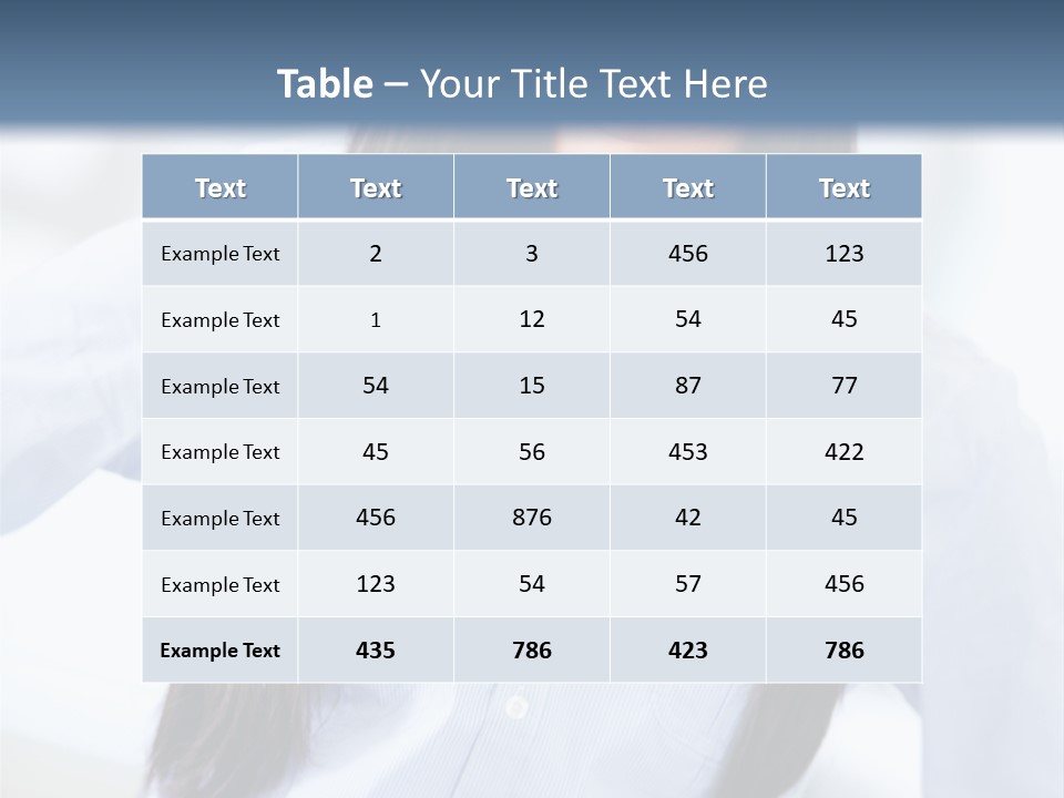 Casual Executive Office PowerPoint Template