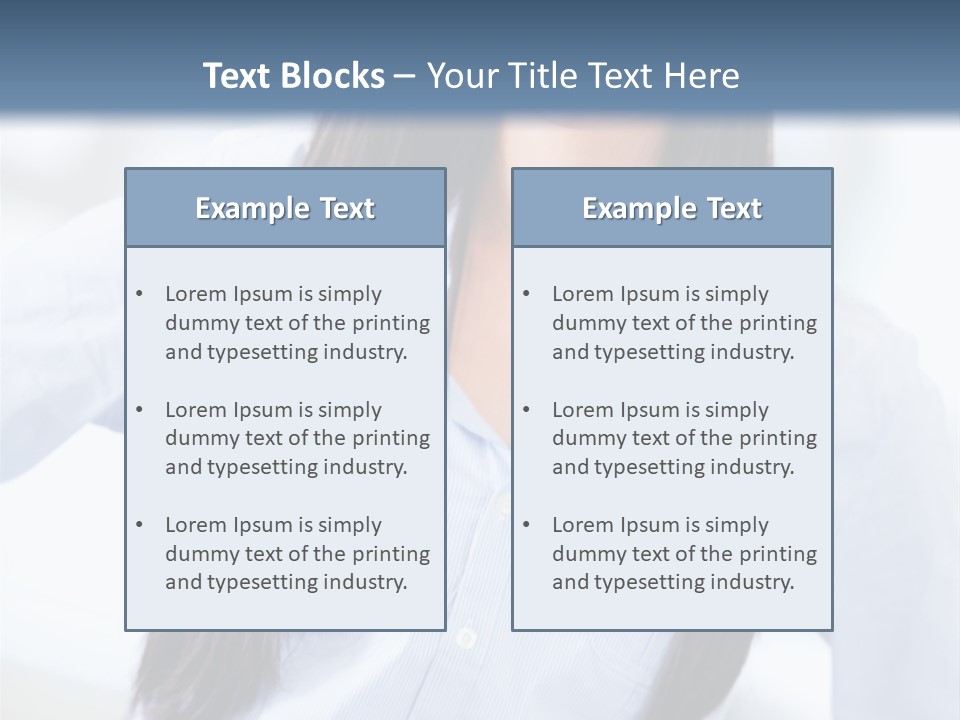 Casual Executive Office PowerPoint Template