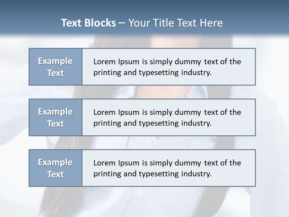 Casual Executive Office PowerPoint Template