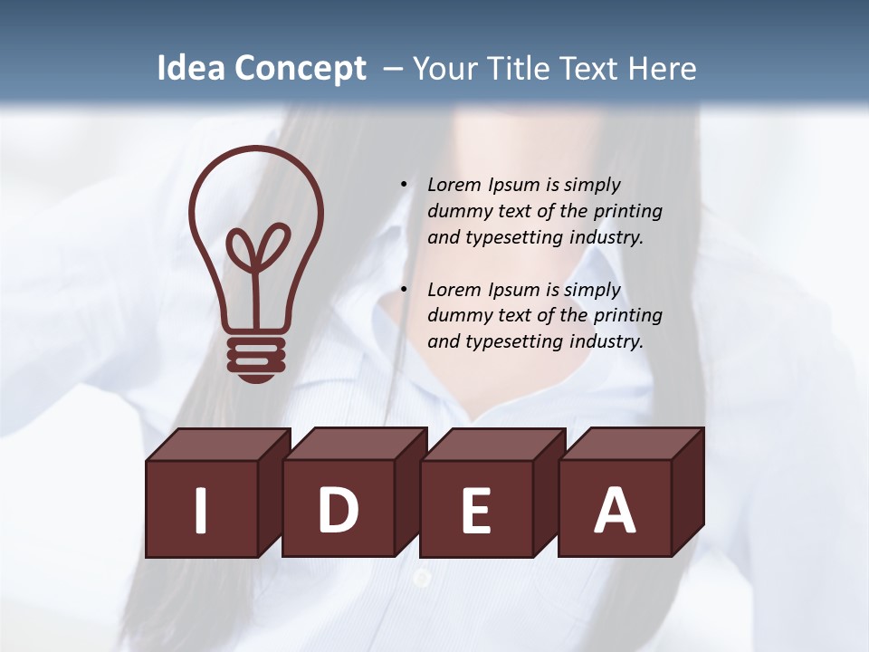 Casual Executive Office PowerPoint Template