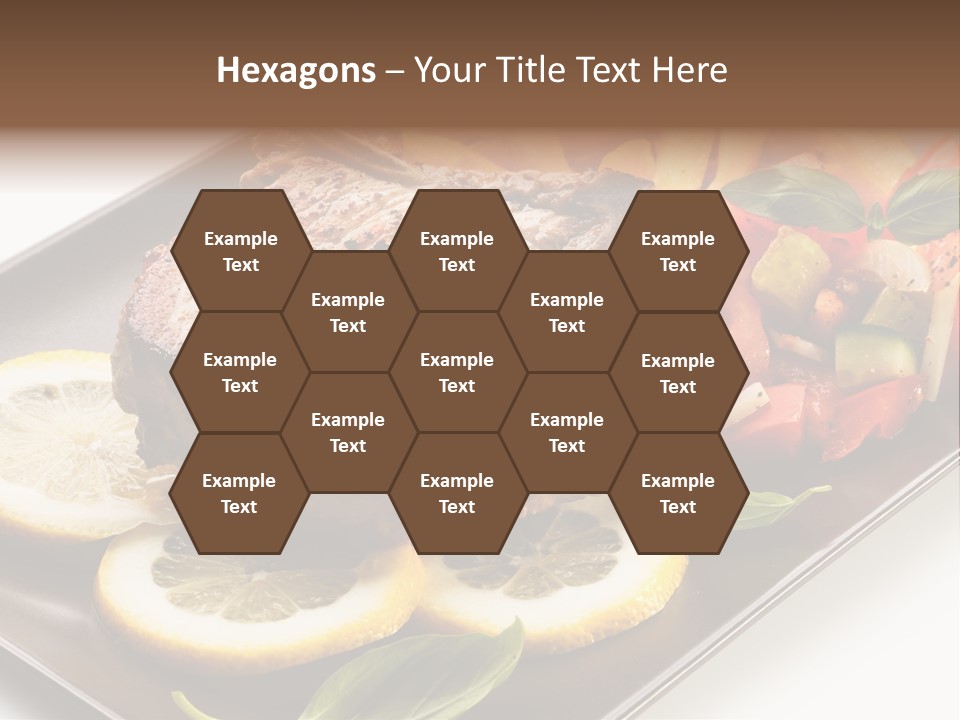 Appetizers Beef Beefsteak PowerPoint Template