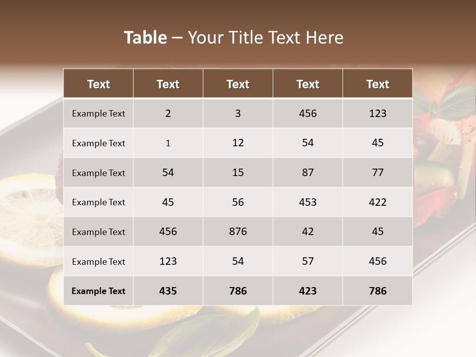 Appetizers Beef Beefsteak PowerPoint Template