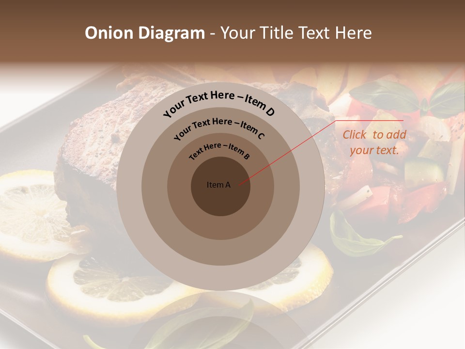 Appetizers Beef Beefsteak PowerPoint Template