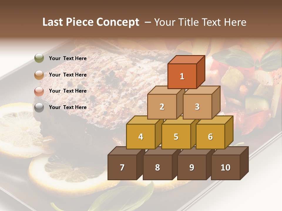 Appetizers Beef Beefsteak PowerPoint Template