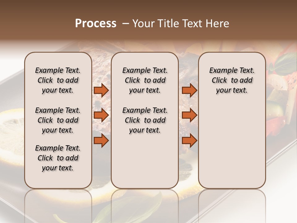 Appetizers Beef Beefsteak PowerPoint Template