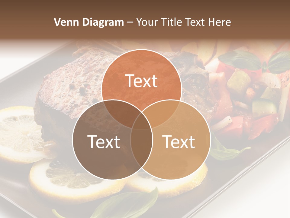 Appetizers Beef Beefsteak PowerPoint Template