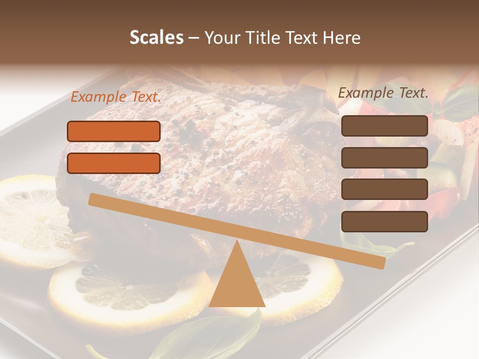 Appetizers Beef Beefsteak PowerPoint Template