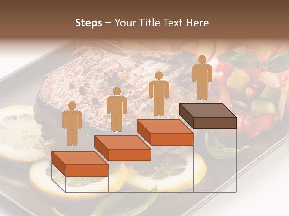 Appetizers Beef Beefsteak PowerPoint Template