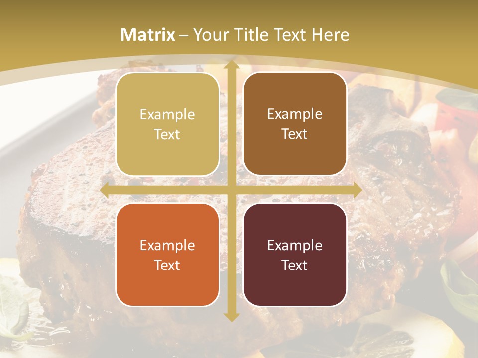 Lunch Meat Appetizers PowerPoint Template